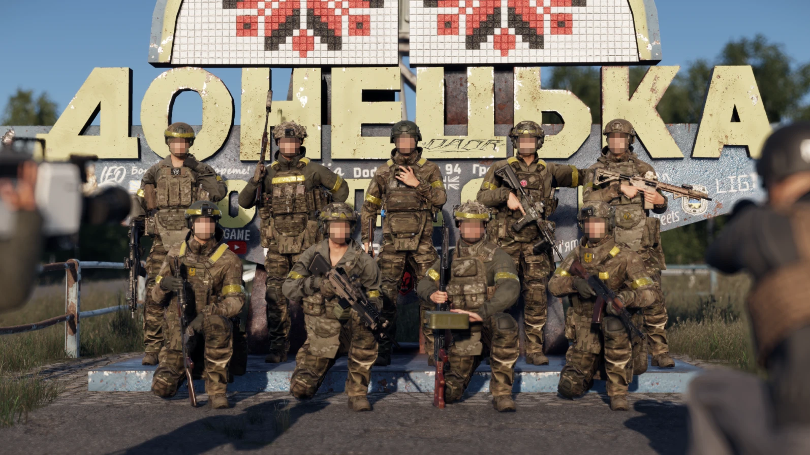 D.A.G.R. members posing for a group photo
