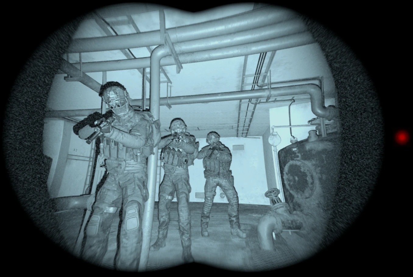 CQB through night vision